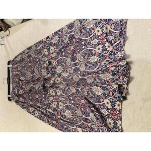 Octavia Multicolor Maxi Skirt with Elastic Waist